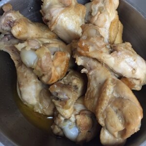 鳥手羽のさっぱり蒸し煮